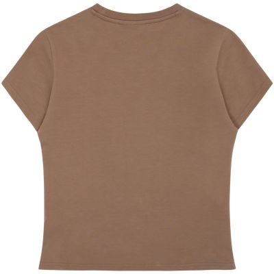 6. Fila Trivero women's T-shirt beige FAW1205 70008