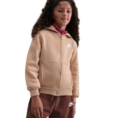 11. Nike Sportswear Club Fleece Beige Kids' Sweatshirt FD3004 200