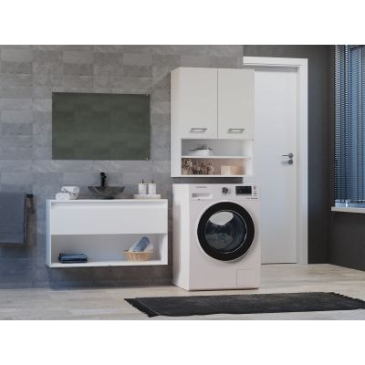 4. Washing machine cabinet POLA MINI DK 64x30xH90 white