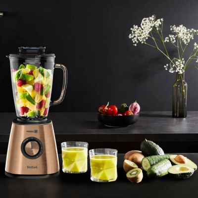 8. TEFAL | Blender | BlendForce BL439G10 | Tabletop | 800 W | Jar material: Glass | Jar capacity: 1.75 L | Ice crushing | Copper