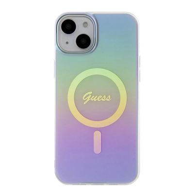 3. Guess GUHMP15SHITSU iPhone 15 6.1" purple/purple hardcase IML Iridescent MagSafe