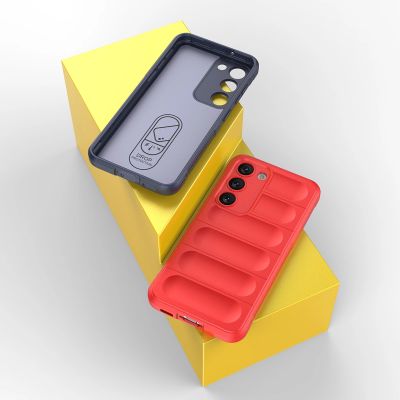 18. Magic Shield Case for Samsung Galaxy S23+ flexible armored cover blue