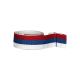 20 mm ribbon - white, blue, and red