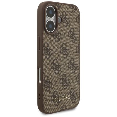 4. Guess 4G Classic Case for iPhone 17 - Brown