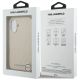 8. Karl Lagerfeld FW Stamped Karl MagSafe iPhone 16 Case - Beige