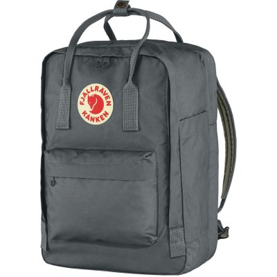 3. Fjällräven Kanken Laptop 15" Backpack Travel Backpack Gray Polyamide, Polypropylene (PP), Vinyl