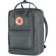 3. Fjällräven Kanken Laptop 15" Backpack Travel Backpack Gray Polyamide, Polypropylene (PP), Vinyl