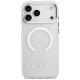 3. Guess Metal Outline MagSafe case for iPhone 17 Pro Max - silver