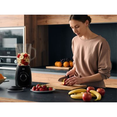 16. ELDOM BK6 NOXAR 100W BLACK 22000 RPM 1.8 L TEMPERED GLASS JUG TWO SPEED LEVELS + PULSE