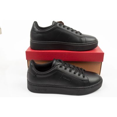 9. Levi's Evelyn children's sports shoes black youth sneakers