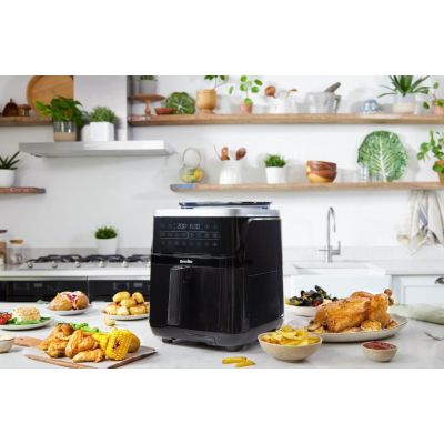 14. Breville VDF133X Air Fryer Steam Air Fryer
