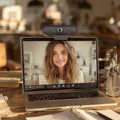 23. NANORS USB WEBCAM HD 1080P (1920X1080) WITH BUILT-IN MICROPHONE, CABLE LENGTH 1.7M 25FPS RS680
