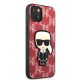4. Karl Lagerfeld KLHCP13MPMNIKPI iPhone 13 6.1" hardcase red/red Monogram Ikonik Patch