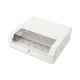 10. Wall-mounted cabinet NWS 19" Slim Line 3HE rotierbar, 2HE fix, 145x500x475 mm, color gray (RAL 7035)