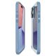 14. Spigen Crystal Hybrid Case for iPhone 15 Pro Max - Clear Blue