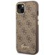 2. Guess GUHCP14MHG4SHW iPhone 14 Plus 6.7 "brown / brown hard case 4G Vintage Gold Logo