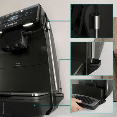 10. Siemens EQ600 iAroma TP603E08 15bar espresso machine