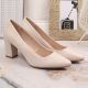 6. Sergio Leone W SK403C Beige Pearl Pumps