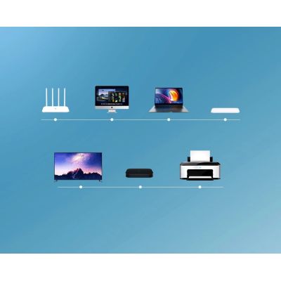 3. Ugreen cable internet network cable Ethernet patchcord RJ45 Cat 6 UTP 1000Mbps 10m black (20164)