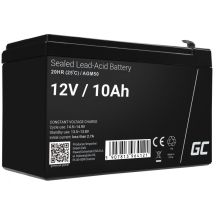 GREEN CELL GEL/AGM BATTERY AGM50 12V 10AH