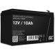GREEN CELL GEL/AGM BATTERY AGM50 12V 10AH