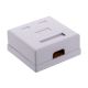 5. ALANTEC UTP cat.6 surface-mounted socket 2xRJ45