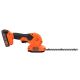 4. 18V Cordless Hedge Trimmer, 20cm BCSS18D1-QW BLACK+DECKER