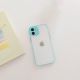 2. Milky Case silicone flexible translucent case for Samsung Galaxy A72 4G blue