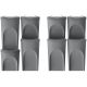 3. GARBAGE BINS 35 L SORTIBOX SET 4 PCS GREY STONE