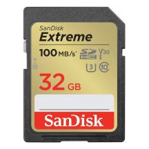 SANDISK EXTREME SDXC CARD 512 GB 180/130 MB/s C10 V30 UHS-I U3