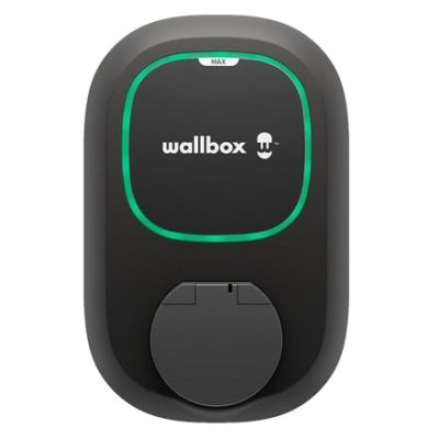 Wallbox Pulsar MAX 22 kW Wi-Fi and Bluetooth Charging Station, Black