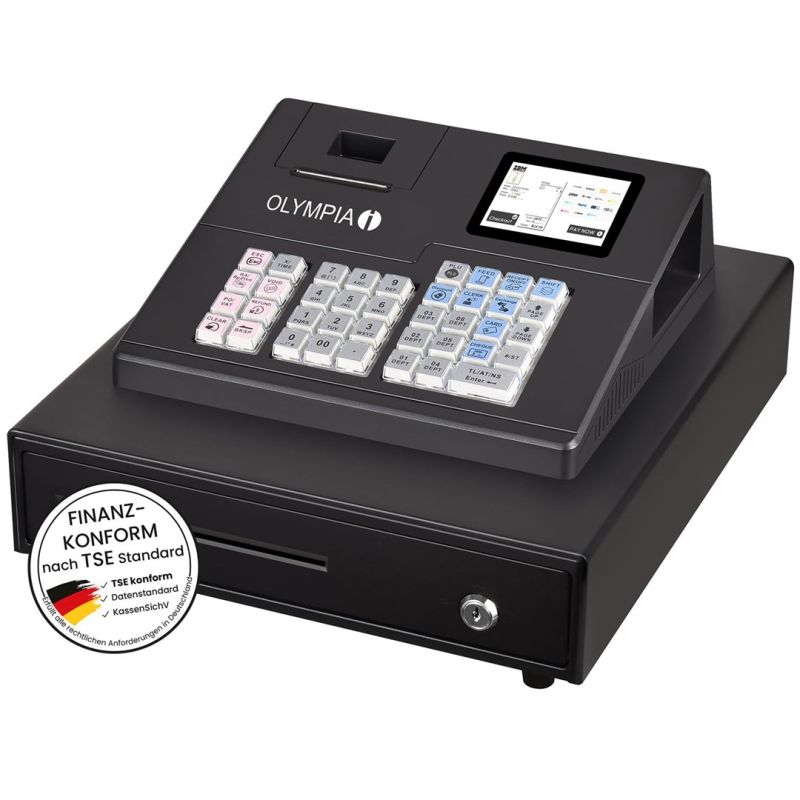 2. Olympia K100 cash register direct thermal 2000 plus LED