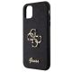 6. Guess GUHCN61HG4SGK case for iPhone 11 / Xr - black Glitter Script Big 4G