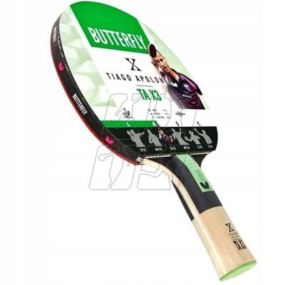 2. Butterfly Tiago Apolonia TAX3 racket S848637