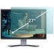 2. Qoltec 51049 Blue Light Filter 27" | 16:9 | Eye Protection | Anti Glare