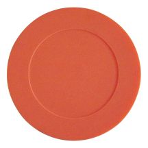 PVC floorball puck 3" orange