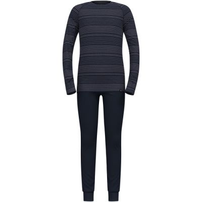 Thermal underwear - Odlo Set ACTIVE WARM Special Set size M Navy blue