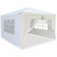 4. GARDEN TENT PAVILION 3X4X2.5M WHITE SASKA GARDEN
