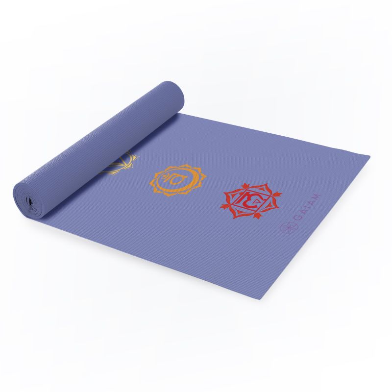2. GAIAM Chakra 4 MM 55321 yoga mat