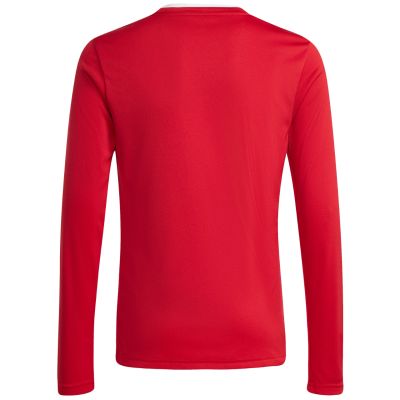 3. adidas Entrada 26 Long Sleeve Jersey Kids’ Shirt Red KF5878