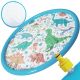 3. ROUND INFLATABLE MAT 154x7CM PLAYGROUND FOUNTAIN DINOSAURS 51626