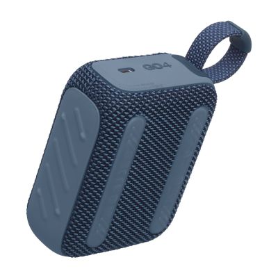 9. JBL GO 4 BLU portable Bluetooth speaker blue