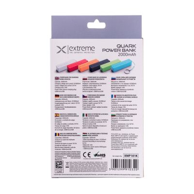 9. ESPERANZA POWER BANK 2000MAH QUARK BLACK XMP101K