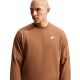 3. Nike Club FT Men's Sweatshirt Light Brown FN3888 270