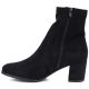 3. Black Sergio Leone BT-55 women's ankle boots with a block heel