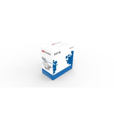 Hikvision DS-1LN5E-E/E Network Cable Black 305 m Cat5e U/UTP (UTP)