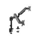 9. Desk mount for 32" flat panel Clamp