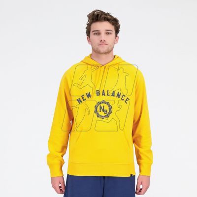 7. New Balance Sport Seasonal French Terry H VGL M sweatshirt MT31901VGL