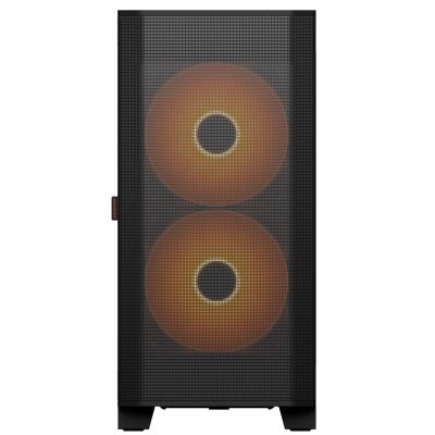 8. COUGAR CGR-5YA6B-RGB Midi Tower PC Case, Black