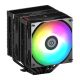 2. Enermax ETS-TD60D-ARGB Computer Cooling System Processor Air Cooler 12cm Black